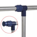 Adjustable Stainless Steel Clothes Rack 165x44x150cm