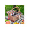 Alfresco Picnic Basket And Insulated Blanket Deluxe