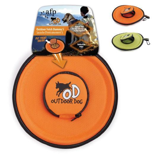 All For Paws Interactive Outdoor Fetch Frisbee Dummy With Treat, Pet Toys & Supplies, All For Paws - ozdingo