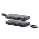 Alogic Mv2 Usb C Dual Display Dp Alt Mode Docking Station Black