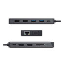 Alogic Mv2 Usb C Dual Display Dp Alt Mode Docking Station Black