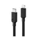 Alogic Elements Pro Usb C To Lightning Cable 1M Black Mfi Certified