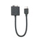 Alogic Hdmi To Vga Adapter With Audio Elements Series 20Cm Dark Grey