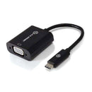 Alogic 10Cm Usb C To Vga Adapter Black