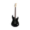Alpha Strat Style Electirc Guitar Black with Carry Bag