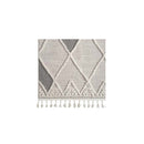 Grey Colour Alps Rug
