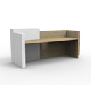 Altis Reception Counter Natural Oak White