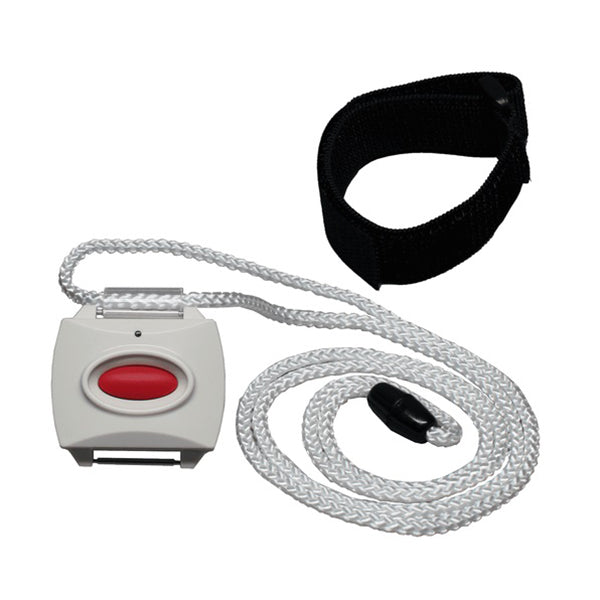 Alula Security Panic Button Red With Neck Pendant Wrist Strap