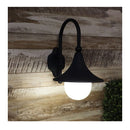Aluminium Wall Light With Opal Acrylic Diffuser