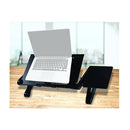 Aluminum Alloy Folding Laptop Stand Desk Table Tray On Bed Mouse