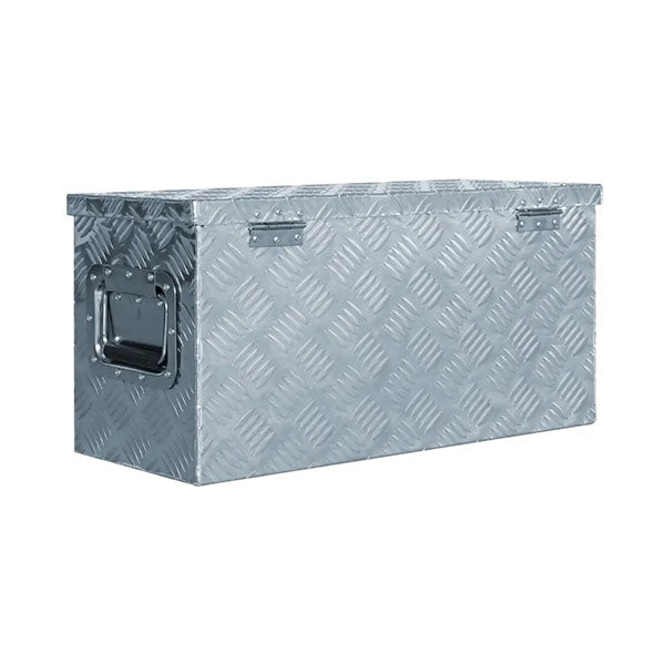 Aluminum Box Silver
