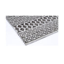 Ambarsar Ravi Charcoal And Beige Cotton Blend Rug