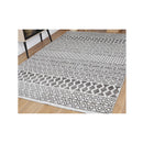 Ambarsar Ravi Grey Cotton Blend Rug