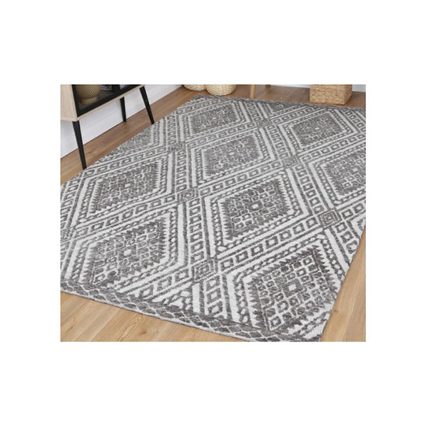 Ambarsar Sardars Grey Cotton Blend Rug