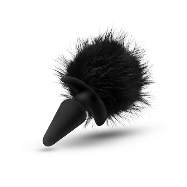 Anal Adventures Platinum Rabbit Tail Plug