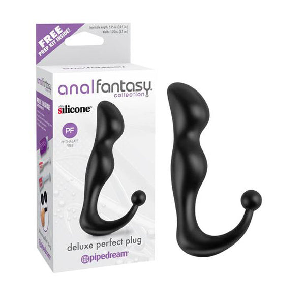 Anal Fantasy Collection Deluxe Perfect Butt Plug Black