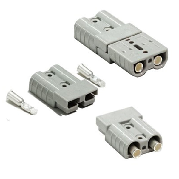 Anderson Style Plug connector Solar (2 Pcs) - Grey