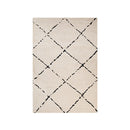 Anna Ivory Charcoal Rug