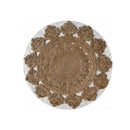 Anna Natural Crochet Rug