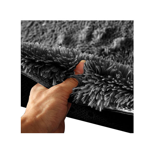 Anti Slip Polyester Designer Soft Shaggy Floor Confetti Rug