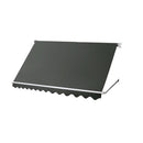 Arm Awning Window Fixed Pivot Outdoor Blinds Retractable Canopy