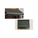 Arm Awning Window Fixed Pivot Outdoor Blinds Retractable Canopy