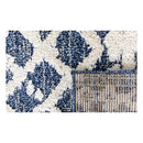 Armada White Blue Rug 80X320Cm