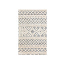Armada White Light Grey Rug 80X320Cm