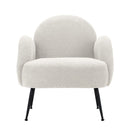 Armchair Lounge Chair Accent Sherpa Boucle