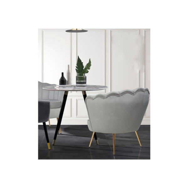 Armchairs Retro Single Sofa Velvet Grey