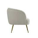 Armchair Lounge Chair Accent Boucle Sherpa
