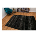 Arnis Black Rug