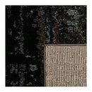 Arnis Black Rug