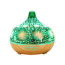 Aroma Diffuser Aromatherapy 3D Air Humidifier Purifier Fireworks