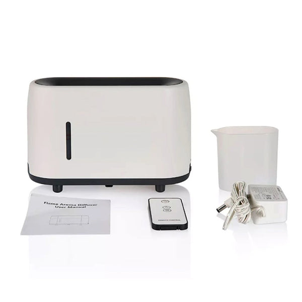Essential Oil Aroma Diffuser And Remote White