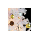 Artificial Christmas Tree With Baubles And Leds White 150 Cm
