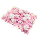 Artificial Flower Wall Backdrop Panel 40Cm X 60Cm Mixed