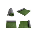 Artificial Grass Fake Turf Olive Plants Plastic Lawn