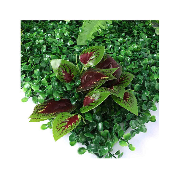 Artificial Hedge Grass Plant Vertical Garden Green Wall Ivy Mat Fence