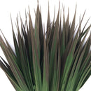 Artificial Brown Tipped Grass Plant 35 Cm