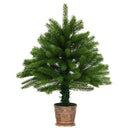 Artificial Christmas Tree Lifelike Needles 65 cm Green