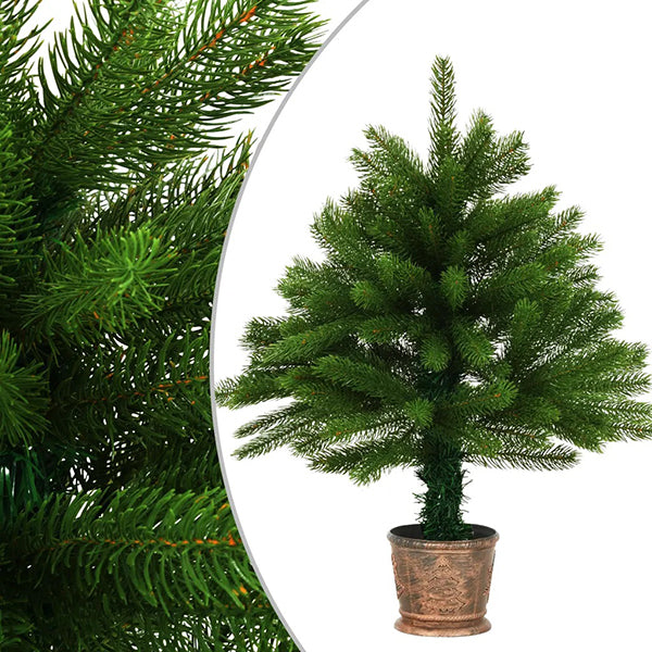 Artificial Christmas Tree Lifelike Needles 65 cm Green