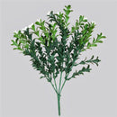 Artificial Flowering Boxwood Stem 30 Cm