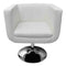 Artificial Leather Bar Chairs (Set of 2) - White