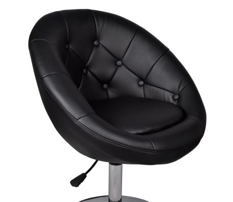 Artificial Leather Club Chair (2 Pcs)