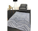 Artisan Natural Chevron Denim Rug