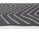 Artisan Natural Chevron Grey Rug