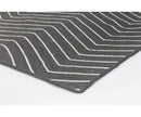 Artisan Natural Chevron Grey Rug