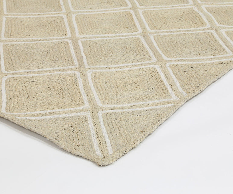 Artisan Natural Parquetry Pearl Rug