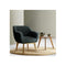 Artiss Aston Tub Accent Chair Charcoal